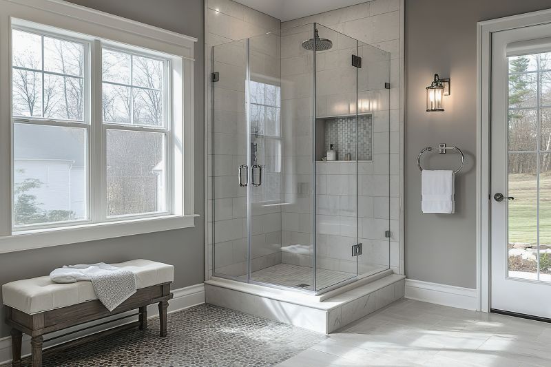 Elegant Shower Niche Storage