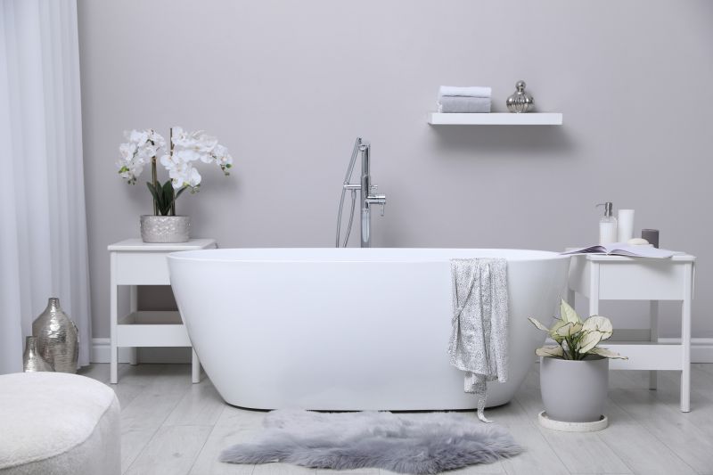Modern Bathtub Installation